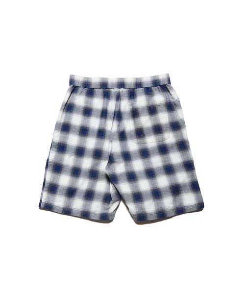 uniform experiment(ユニフォームエクスペリメント)の「ROPE INDIGO EASY SHORTS(その他パンツ・メンズ・オフホワイト/インディゴブルー・3/2/1)」の8枚目の写真
