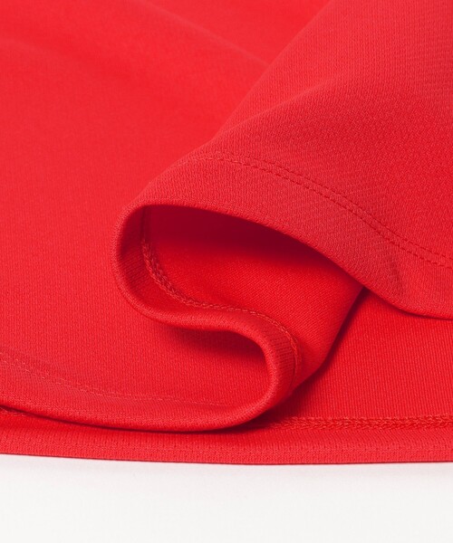 BEAMS GOLF(ビームスゴルフ)の「ORANGE LABEL / フレンチスリーブ ポロシャツ(吸水速乾・UVカット)(ポロシャツ・レディース・レッド/ホワイト/ネイビー・LARGE/SMALL/MEDIUM)」の21枚目の写真