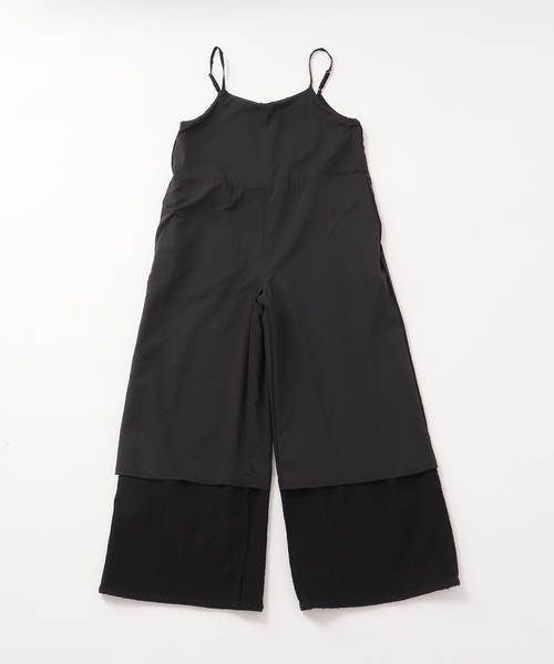 Spick & Span（スピックアンドスパン）の「《WEB限定 / 追加》ドットジャガードサロペット（サロペット/オーバーオール・レディース・ブラック・36/38）」の18枚目の写真