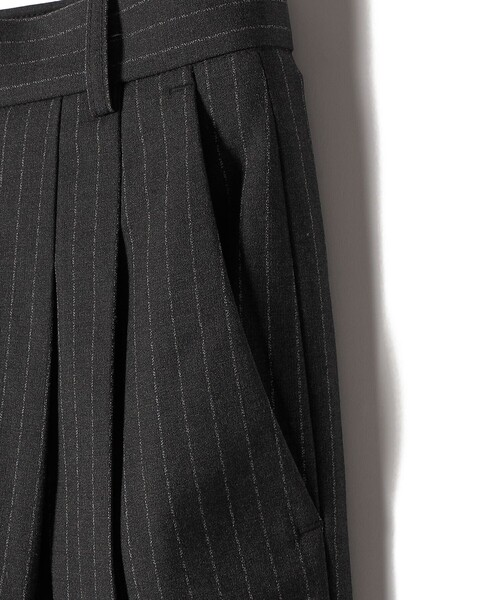 SHIPS（シップス）の「UNDER STANDING:stripe obi joseph pants（スラックス・レディース・ダークグレー/ネイビー・MEDIUM/SMALL）」の9枚目の写真