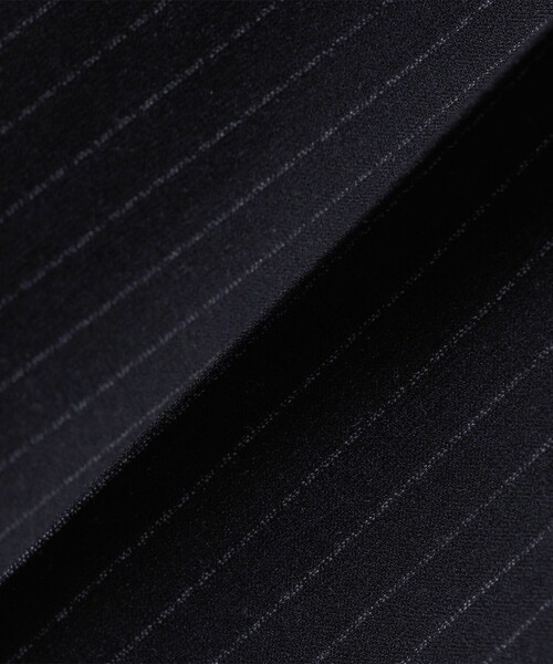 SHIPS（シップス）の「UNDER STANDING:stripe obi joseph pants（スラックス・レディース・ダークグレー/ネイビー・MEDIUM/SMALL）」の13枚目の写真