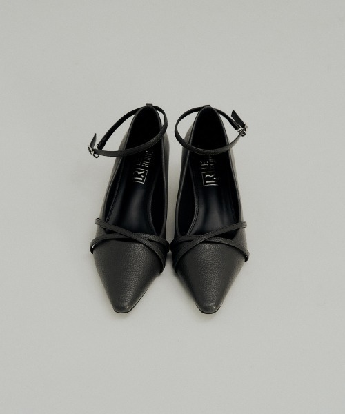 LE'RURE(リルアー)の「Cross design pumps(パンプス・レディース・ベージュ/グレー/ブラック・LL/L/M/S)」の3枚目の写真