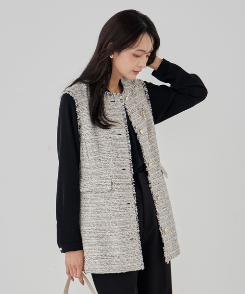 a.v.v（アーヴェヴェ）の「3連パールサークルブローチ（ブローチ/コサージュ・レディース・ゴールド/シルバー・38）」の8枚目の写真