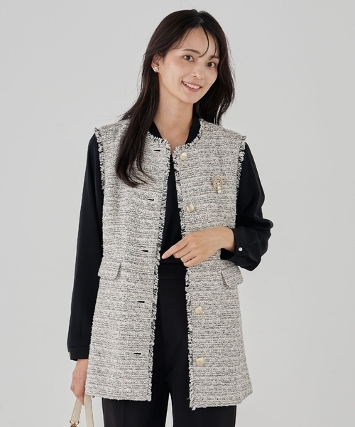 a.v.v（アーヴェヴェ）の「3連パールサークルブローチ（ブローチ/コサージュ・レディース・ゴールド/シルバー・38）」の9枚目の写真