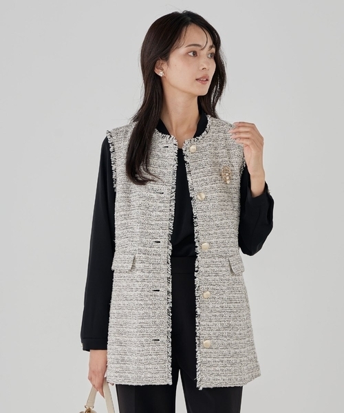 a.v.v（アーヴェヴェ）の「3連パールサークルブローチ（ブローチ/コサージュ・レディース・ゴールド/シルバー・38）」の10枚目の写真