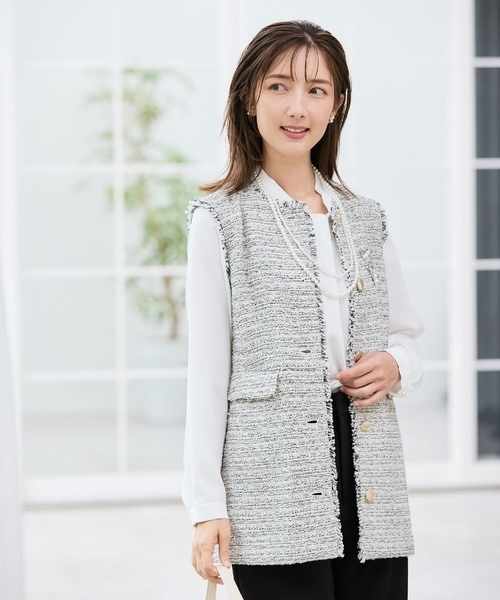 a.v.v（アーヴェヴェ）の「3連パールサークルブローチ（ブローチ/コサージュ・レディース・ゴールド/シルバー・38）」の12枚目の写真