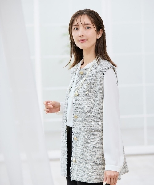 a.v.v（アーヴェヴェ）の「3連パールサークルブローチ（ブローチ/コサージュ・レディース・ゴールド/シルバー・38）」の13枚目の写真