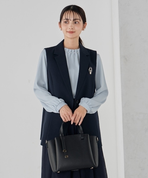 a.v.v（アーヴェヴェ）の「3連パールサークルブローチ（ブローチ/コサージュ・レディース・ゴールド/シルバー・38）」の16枚目の写真