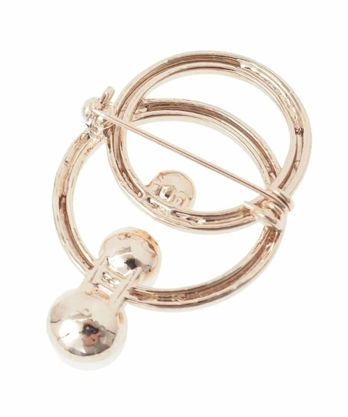 a.v.v（アーヴェヴェ）の「3連パールサークルブローチ（ブローチ/コサージュ・レディース・ゴールド/シルバー・38）」の20枚目の写真