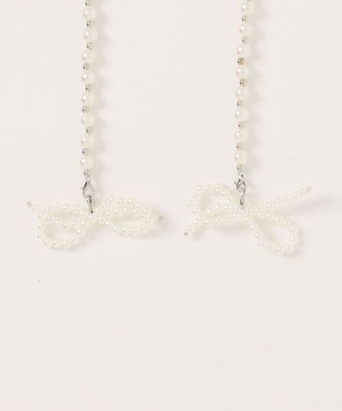 Narcissus（ナルシス）の「パールリボンビーニー（ニットキャップ/ビーニー・レディース・ブラック/レッド・FREE）」の13枚目の写真