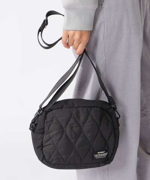 ECOALF(エコアルフ)の「FLOCK ショルダーバッグ / FLOCK CROSSBODY UNISEX(ショルダーバッグ・レディース・グリーン系その他3/ブラック・FREE)」の14枚目の写真