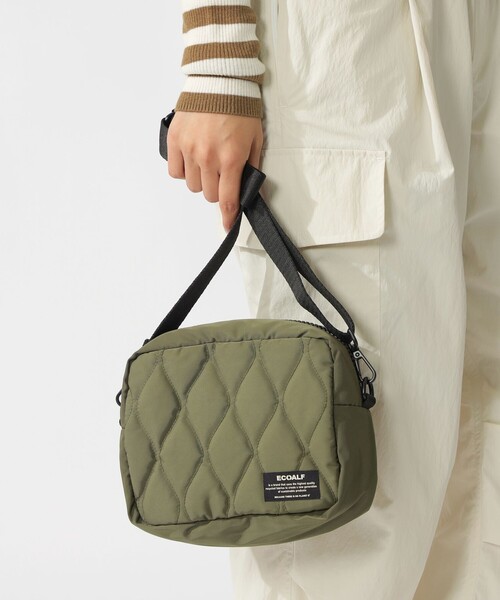 ECOALF(エコアルフ)の「FLOCK ショルダーバッグ / FLOCK CROSSBODY UNISEX(ショルダーバッグ・レディース・グリーン系その他3/ブラック・FREE)」の13枚目の写真