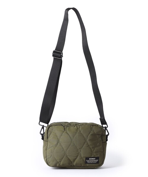 ECOALF(エコアルフ)の「FLOCK ショルダーバッグ / FLOCK CROSSBODY UNISEX(ショルダーバッグ・レディース・グリーン系その他3/ブラック・FREE)」の3枚目の写真