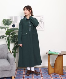EMAGO 衿花刺繍ワンピース