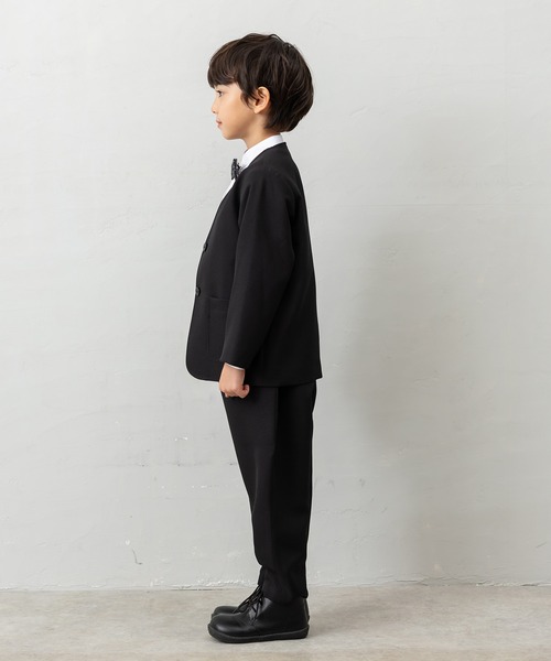 セール】【4点セットスーツ】ジャケット+ロングパンツ+シャツ+蝶