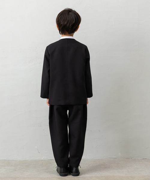 Alotta 卒業式 ジャケット＆パンツ、ブラウス、蝶ネクタイ 4点セット