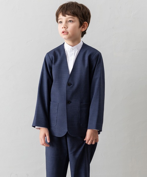 セール】【4点セットスーツ】ジャケット+ロングパンツ+シャツ+蝶