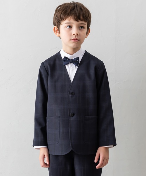 セール】【4点セットスーツ】ジャケット+ロングパンツ+シャツ+蝶