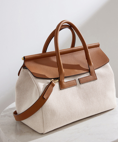 IENA（イエナ）の「LORISTELLA/ロリステッラ CANVAS BAG バッグ 3020CA（クラッチバッグ・レディース・ベージュ・FREE）」の22枚目の写真