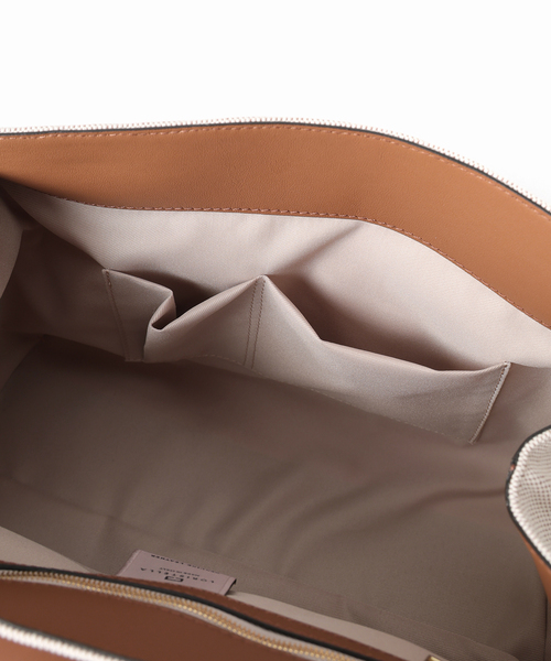 IENA（イエナ）の「LORISTELLA/ロリステッラ CANVAS BAG バッグ 3020CA（クラッチバッグ・レディース・ベージュ・FREE）」の8枚目の写真