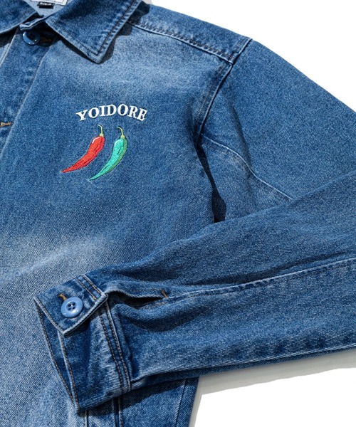 go slow caravan(ゴースローキャラバン)の「YOIDORE/酔いどれ テキーラ デニムデニムジャケット(デニムジャケット・メンズ・ライトインディゴブルー・X-LARGE/LARGE/MEDIUM)」の6枚目の写真