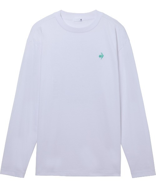 le coq sportif(ルコックスポルティフ)の「【le coq sportif/ルコック】アソート スポーツグラフィック バックプリント長袖Tシャツ(吸汗/綿混)(Tシャツ/カットソー・メンズ・ネイビー/ホワイト/イエロー・L/M/S/XXL/XL)」の5枚目の写真