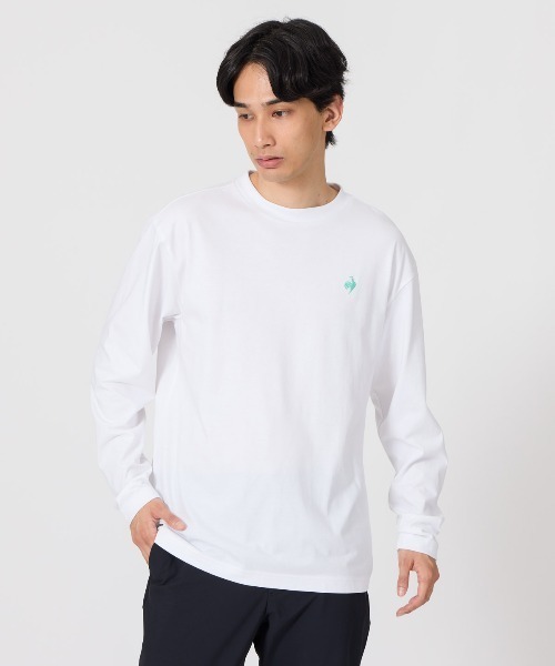 le coq sportif(ルコックスポルティフ)の「【le coq sportif/ルコック】アソート スポーツグラフィック バックプリント長袖Tシャツ(吸汗/綿混)(Tシャツ/カットソー・メンズ・ネイビー/ホワイト/イエロー・L/M/S/XXL/XL)」の15枚目の写真