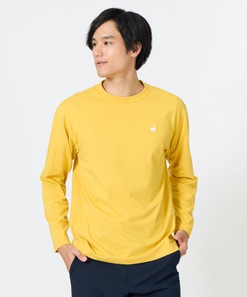 le coq sportif(ルコックスポルティフ)の「【le coq sportif/ルコック】アソート スポーツグラフィック バックプリント長袖Tシャツ(吸汗/綿混)(Tシャツ/カットソー・メンズ・ネイビー/ホワイト/イエロー・L/M/S/XXL/XL)」の17枚目の写真
