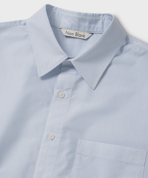 NONBLANK（ノンブランク）の「エッセンシャルドレスストライプシャツ_2 COL（ビジネスシャツ・メンズ・その他・M/L/XL）」の6枚目の写真