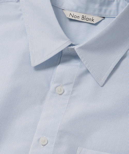 NONBLANK（ノンブランク）の「エッセンシャルドレスストライプシャツ_2 COL（ビジネスシャツ・メンズ・その他・M/L/XL）」の7枚目の写真