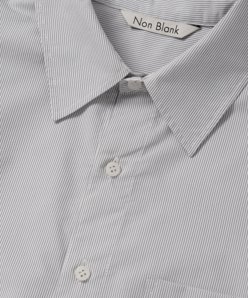 NONBLANK（ノンブランク）の「エッセンシャルドレスストライプシャツ_2 COL（ビジネスシャツ・メンズ・その他・M/L/XL）」の14枚目の写真