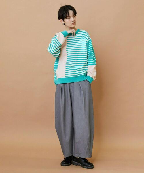 FRAPBOIS（フラボア）の「パウダーカラー スウェット（スウェット・レディース・ブルー系その他/グリーン系その他・1/2）」の8枚目の写真