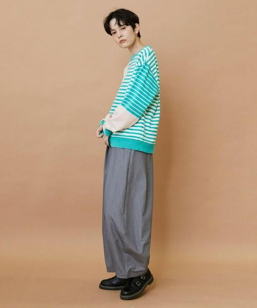 FRAPBOIS（フラボア）の「パウダーカラー スウェット（スウェット・レディース・ブルー系その他/グリーン系その他・1/2）」の11枚目の写真