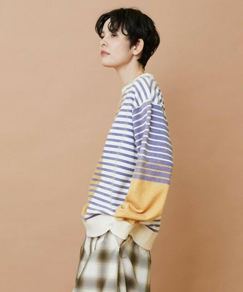 FRAPBOIS（フラボア）の「パウダーカラー スウェット（スウェット・レディース・ブルー系その他/グリーン系その他・1/2）」の13枚目の写真