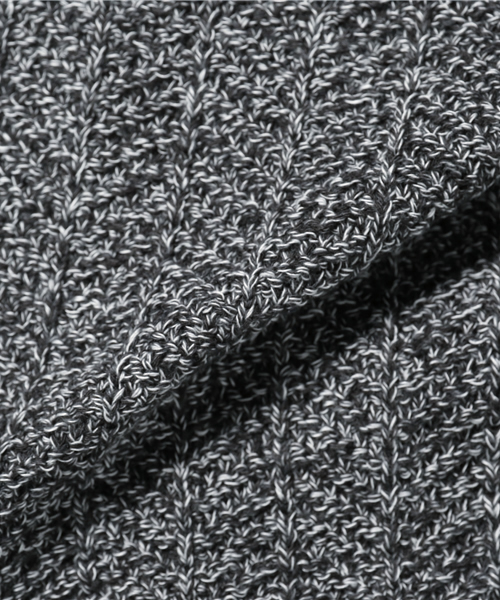 ABAHOUSE（アバハウス）の「コットン/アクリル ヘリンボーンタートルネック（ニット/セーター・メンズ・ブラック×ホワイト/ベージュ/ネイビー・2/3/4）」の8枚目の写真