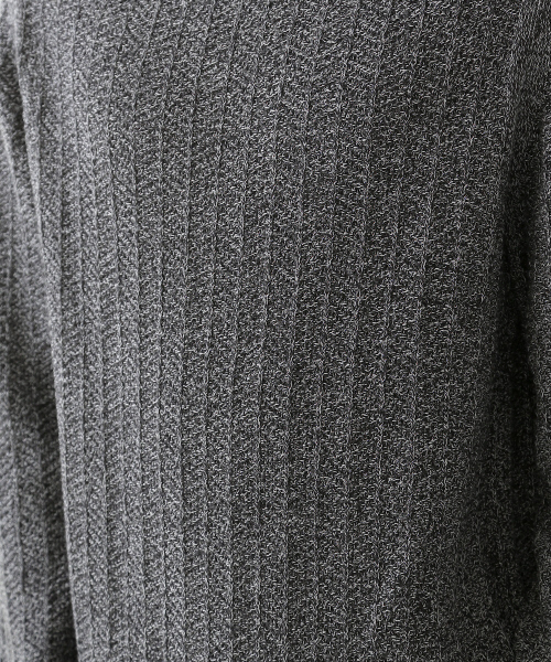 ABAHOUSE（アバハウス）の「コットン/アクリル ヘリンボーンタートルネック（ニット/セーター・メンズ・ブラック×ホワイト/ベージュ/ネイビー・2/3/4）」の16枚目の写真