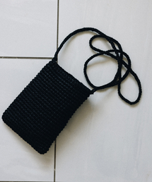 BLANKROOM HER（ブランクルームウーマン）の「カプリミニネットバッグ_BLACK（ショルダーバッグ）」