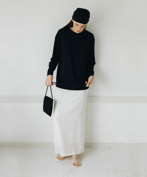 BLANKROOM HER（ブランクルームウーマン）の「カプリミニネットバッグ_BLACK（ショルダーバッグ・レディース・その他・ONE SIZE）」の3枚目の写真