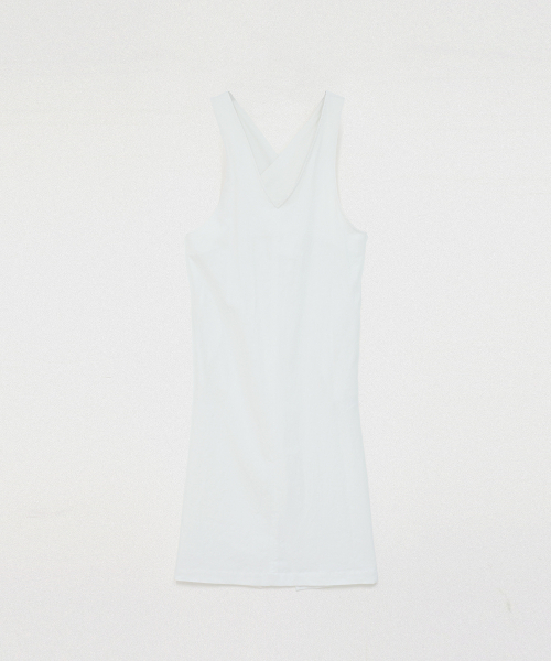 320SHOWROOM(320ショールーム)の「Two-Way Wrap Sleeveless Long Linen Dress White(ワンピース・レディース・その他・ONE SIZE)」の5枚目の写真