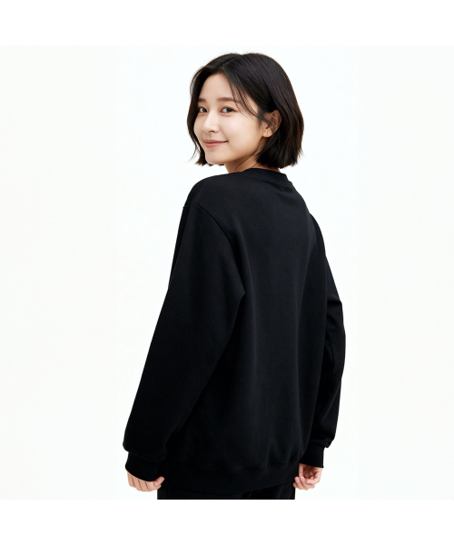 OKSTAR(オクスター)の「無地特厚裏毛スウェット(スウェット・レディース・ブラック/ネイビー/ベージュ/オートミール/ライトグレー/ホワイト/クリーム/ブルー/グレー/ダークグリーン/ライトベージュ/カーキ・3XL/SMALL/X-LARGE/LARGE/MEDIUM/4XL/XX-LARGE)」の15枚目の写真