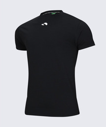 TURTLEBACK（タートルバック）の「クラウドマッスルフィット半袖（ブラック）（Tシャツ/カットソー）」