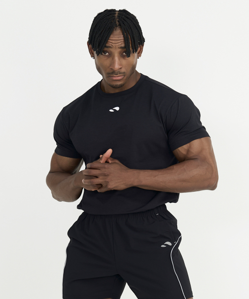 TURTLEBACK(タートルバック)の「石膏マッスルフィット半袖_ブラック(Tシャツ/カットソー・メンズ・その他・LARGE/X-LARGE/XX-LARGE/MEDIUM)」の5枚目の写真