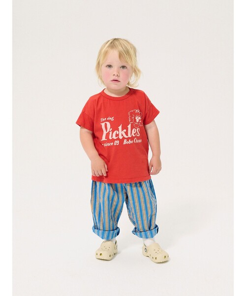 BOBO CHOSES（ボボショーズ）の「BOBO CHOSES / ベビー Hairline パンツ 2026SS（6ヵ月～2才）（その他パンツ・キッズ・その他・3M/12M/2Y）」の2枚目の写真