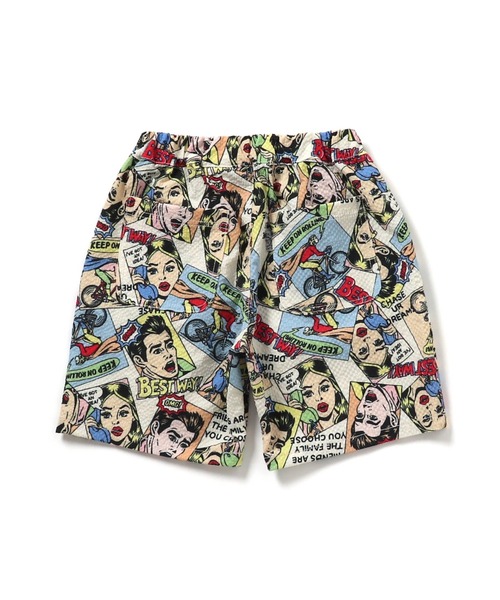 F.O.KIDS(エフオーキッズ)の「F.O.KIDS/エフオーキッズ ウエストゴム 3色3柄ハーフパンツ 2026年 夏 夏服(その他パンツ・キッズ・オフホワイト/ブラック/オレンジ・140/150/160)」の4枚目の写真