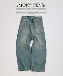 JOURNAL STANDARD relume | スモーキーデニム 11oz ワイドパンツ(デニムパンツ)