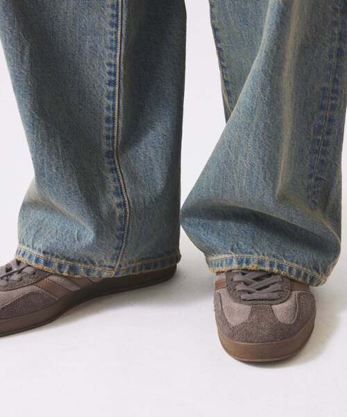 JOURNAL STANDARD relume(ジャーナルスタンダード レリューム)の「スモーキーデニム 11oz ワイドパンツ(デニムパンツ・メンズ・クリアブルー/ブラック系その他/コバルトブルー・MEDIUM/LARGE)」の14枚目の写真