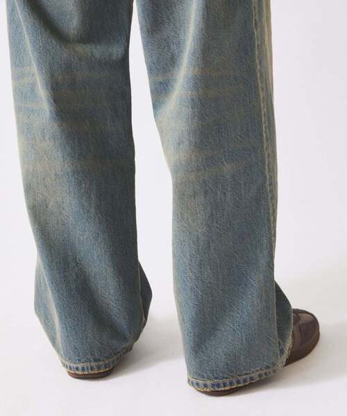 JOURNAL STANDARD relume(ジャーナルスタンダード レリューム)の「スモーキーデニム 11oz ワイドパンツ(デニムパンツ・メンズ・クリアブルー/ブラック系その他/コバルトブルー・MEDIUM/LARGE)」の15枚目の写真