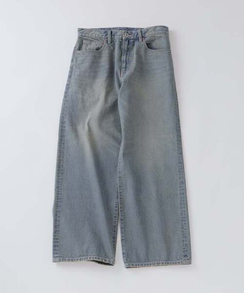 JOURNAL STANDARD relume(ジャーナルスタンダード レリューム)の「スモーキーデニム 11oz ワイドパンツ(デニムパンツ・メンズ・クリアブルー/ブラック系その他/コバルトブルー・MEDIUM/LARGE)」の16枚目の写真