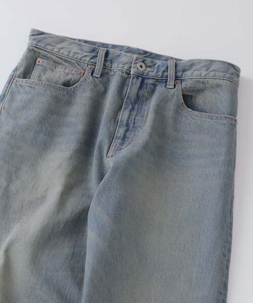 JOURNAL STANDARD relume(ジャーナルスタンダード レリューム)の「スモーキーデニム 11oz ワイドパンツ(デニムパンツ・メンズ・クリアブルー/ブラック系その他/コバルトブルー・MEDIUM/LARGE)」の17枚目の写真