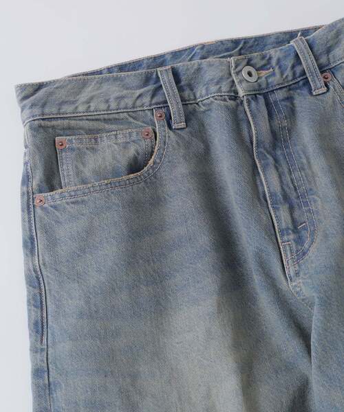 JOURNAL STANDARD relume(ジャーナルスタンダード レリューム)の「スモーキーデニム 11oz ワイドパンツ(デニムパンツ・メンズ・クリアブルー/ブラック系その他/コバルトブルー・MEDIUM/LARGE)」の19枚目の写真